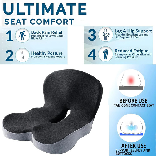 Memory foam shaped - foam, l-shaped