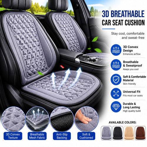 Breathable car seat - car, cushion