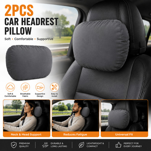 Car headrest pillow neck - headrest,